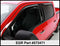 EGR 15+ Ford F150 Super Cab In-Channel Window Visors - Set of 4 (573471)