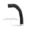 Mishimoto 2022+ Subaru WRX Charge Pipe Micro - Wrinkle Black