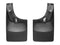 WeatherTech 14+ Chevrolet Silverado No Drill Mudflaps - Black