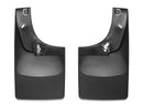 WeatherTech 07-13 GMC Sierra No Drill Mudflaps - Black