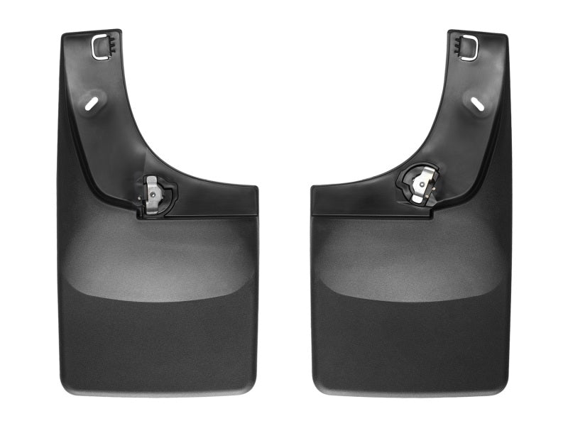 WeatherTech 99-07 Chevrolet Silverado No Drill Mudflaps - Black