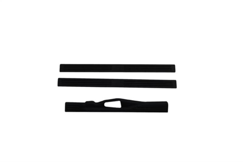 AVS 96-99 GMC C1500 (3 Door) Stepshields Door Sills 3pc - Black