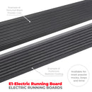 Go Rhino 19-23 Chevrolet Silverado 1500 CC 4dr E-BOARD E1 Running Board Kit - Bedliner Coating