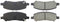 StopTech Performance Rear Brake Pads 13-14 Dodge Dart/Jeep Cherokee