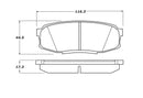 StopTech 07-17 Toyota Tundra Street Performance Rear Brake Pads