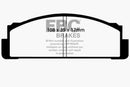 EBC 68-83 Fiat 124 1.6 Greenstuff Front Brake Pads