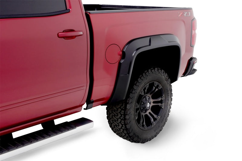 Bushwacker 2019 Chevrolet Silverado 1500 w/ 69.3in Fleetside Bed DRT Style Flares 4pc - Black