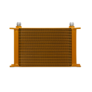 Mishimoto Universal 25-Row Oil Cooler - Gold