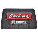 Edelbrock Racing Fender Cover - PVC Foam Mat - 2 Color Printed Edelbrock Racing Logo