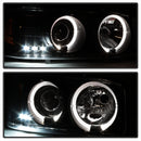 Spyder GMC Sierra 1500/2500 99-06 Projector Headlights LED Halo LED Blk Smke PRO-YD-CDE00-HL-BSM