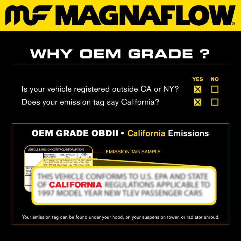 Magnaflow Conv DF 2011-2014 Maxima 3.5 L Underbody