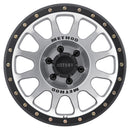 Method MR305 NV 17x8.5 0mm Offset 6x5.5 108mm CB Machined/Black Street Loc Wheel