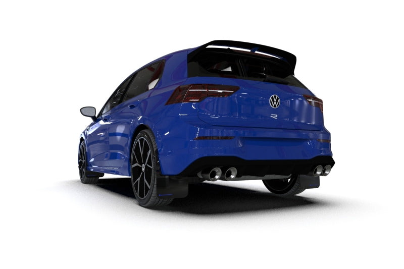 Rally Armor 2022 MK8 Volkswagen Golf GTI/R Black UR Mud Flap w/ Gray Logo