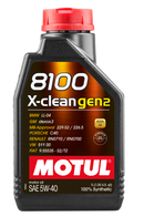 Motul 1L Synthetic Engine Oil 8100 X-CLEAN Gen 2 5W40