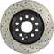 StopTech 09 VW Passat CC / 06-09 Passat Slotted & Drilled Left Rear Rotor