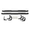 Westin 18-20 Jeep Wrangler JL Unlimited 4DR PRO TRAXX 4 Oval Nerf Step Bars - Textured Black