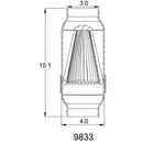 Spectre Inline Air Box 4in. w/Filter