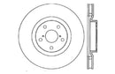 StopTech 5/93-98 Toyota Supra Turbo Right Front Slotted & Drilled Rotor