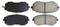 Stoptech 03-10 Subaru Forester/Impreza / 02-12 Subaru Legacy/Outback Sport Brake Pads - Front