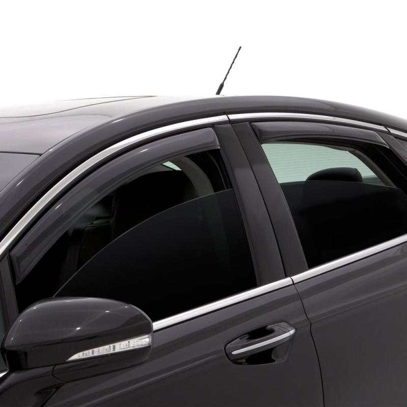 AVS 02-07 Buick Rendezvous Ventvisor In-Channel Front & Rear Window Deflectors 4pc - Smoke