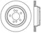 StopTech 00-03 BMW M5 (E39) Slotted & Drilled Right Rear Rotor