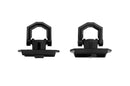 Deezee Universal Cargo Management Hex Channel Tie Downs (Black)