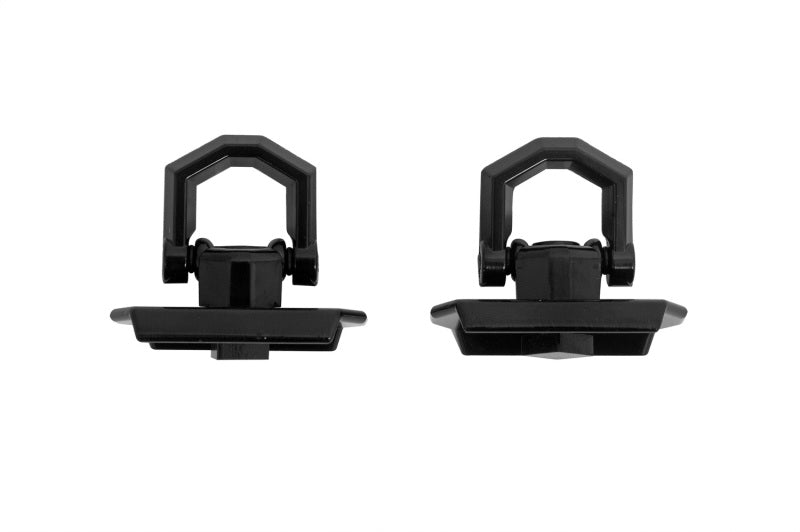 Deezee Universal Cargo Management Hex Channel Tie Downs (Black)