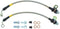 StopTech 03-07 Infiniti FX35/45 Rear Stainless Steel Brake Lines