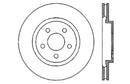 StopTech 05-09 Chrysler 300 (5.7L V8 exc SRT-8) Rear Left Slotted & Drilled Rotor