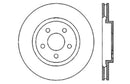 StopTech 05-09 Chrysler 300 (5.7L V8 exc SRT-8) Rear Right Slotted & Drilled Rotor