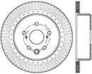 StopTech 13-14 Lexus GS300/350/400/430 Slotted Sport Rear Left Brake Rotor