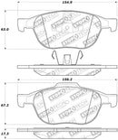 StopTech Street Touring 04-09 Mazda 3 Front Brake Pads