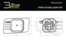 Diode Dynamics SS3 Type CH LED Fog Light Kit Pro - White SAE Fog