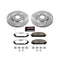 Power Stop 14-16 Jeep Cherokee Front Z36 Truck & Tow Brake Kit