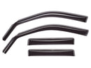 WeatherTech 04+ Nissan Titan Crew Cab Front and Rear Side Window Deflectors - Dark Smoke