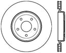 StopTech Power Slot 06-10 Corvette (Z06) / 10 Corvette Grand Sport Rear Left Slotted CRYO Rotor