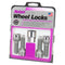 McGard Wheel Lock Bolt Set - 4pk. (Radius Seat) M14X1.5 / 17mm Hex / 27.0mm Shank Length - Chrome