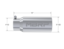 MBRP Universal Tip 5 O.D. Rolled Straight 4 inlet 12 length