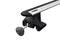 Thule Evo Clamp Load Carrier Feet (Vehicles w/o Pre-Existing Roof Rack Attachment Points) - Black