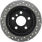 StopTech 14-15 Mini Cooper Base Slotted & Drilled Rear Left Rotor