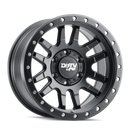 Dirty Life 9309 Canyon Pro 17x9/5x127 BP/-12mm Offset/71.5mm Hub Matte Black Wheel - Beadlock