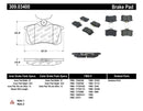 StopTech 02-08 Audi A4 Quattro / 2/99-02 Audi S4 / 93-10 VW Golf GL/GLS Performance Rear Brake Pads