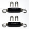 Ticon Industries Black Silicone Titanium Spring Tab and Spring Kit (4 Tabs/2 Springs) - 2 Pack