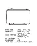 CSF 03-06 Nissan 350Z Radiator