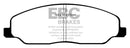 EBC 05-10 Ford Mustang 4.0 Bluestuff Front Brake Pads