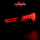 ANZO 14-18 Chevrolet Impala LED Taillights Red/Clear