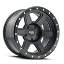 Dirty Life 9315 Compound 17x9 / 5x127 BP / -38mm Offset / 78.1mm Hub Matte Black Wheel