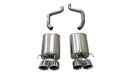 Corsa 09-13 Chevrolet Corvette (C6) 6.2L Polished Xtreme Axle-Back Exhaust w/4.5in Tips