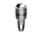 Momo Automatico Shift Knob - Aluminum, Chrome Insert