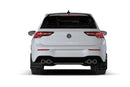 Rally Armor 2022 MK8 Volkswagen Golf GTI/R Black UR Mud Flap w/ Gray Logo